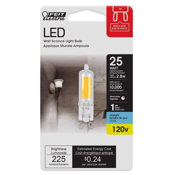 Feit Electric LED G9 Bipin DL 25W BP25G9/850/LED