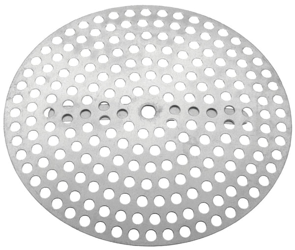 Danco 88923 Clip Style Shower Drain Cover, For Use With 3-3/8 in Shower Drains, Aluminum Steel, Chrome Plated