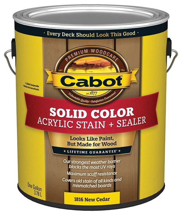 Cabot 1816 Exterior Wood Stain New Cedar