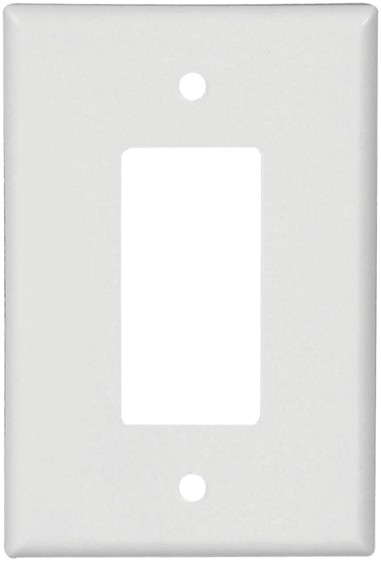EATON Wiring 2751W Oversize 1-Gang Decorator GFCI Wallplate, Thermoset, White 2751W-BOX
