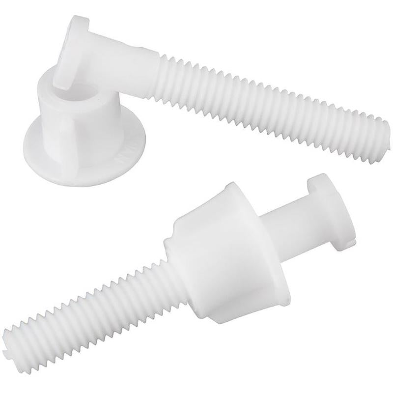 Plumb Pak Pp835-39 Toilet Seat Hinge Bolts, White
