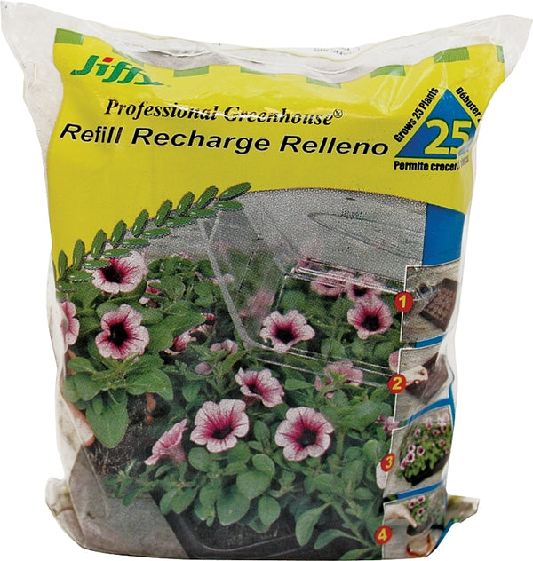 Jiffy J4REFILL Peat Pellets, 42 mm, Brown