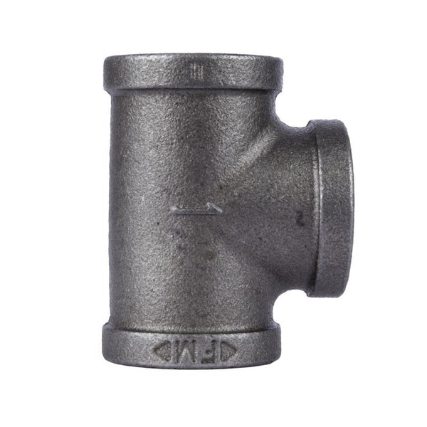 LDR 310 T-1 Tee, 1-Inch, Black Malleable Iron 310UPT-1
