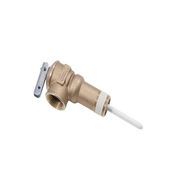 Reliance Water Heater 100108456 Temperature & Pressure Valve with 2" Long Shank, 3/4" Male NPT