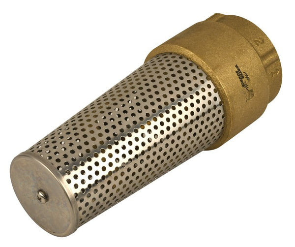 WATER SOURCE TFV-200NL 2" BRS Foot Valve