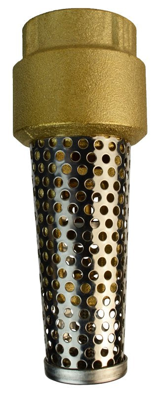 Water Source TFV-75NL 3/4" BRS Foot Valve, Assorted