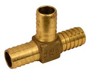 water source llc ht75nl 3/4" Insert x 3/4" Male Pipe Thread x 3/4" Barbed Hydrant Tee