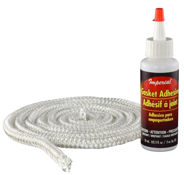 Imperial Mfg Group 3/8X6 Gasket Rope Kit Ga0187 Wood Stove & Fireplace Repair