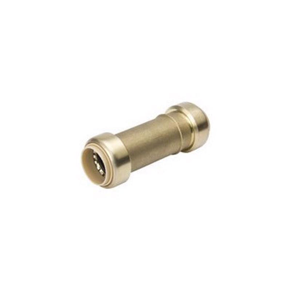 B & K Pipe Fitting, Push On Slip Coupling, 3/4-In. 6630-304