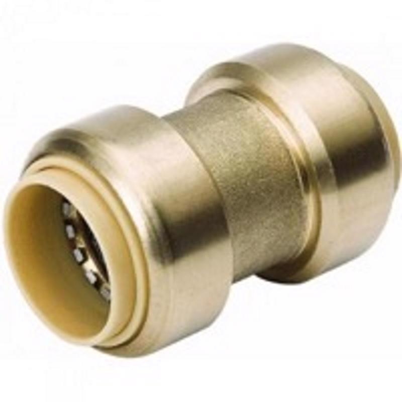 Push On Coupling With Stop, .75-In. Copper