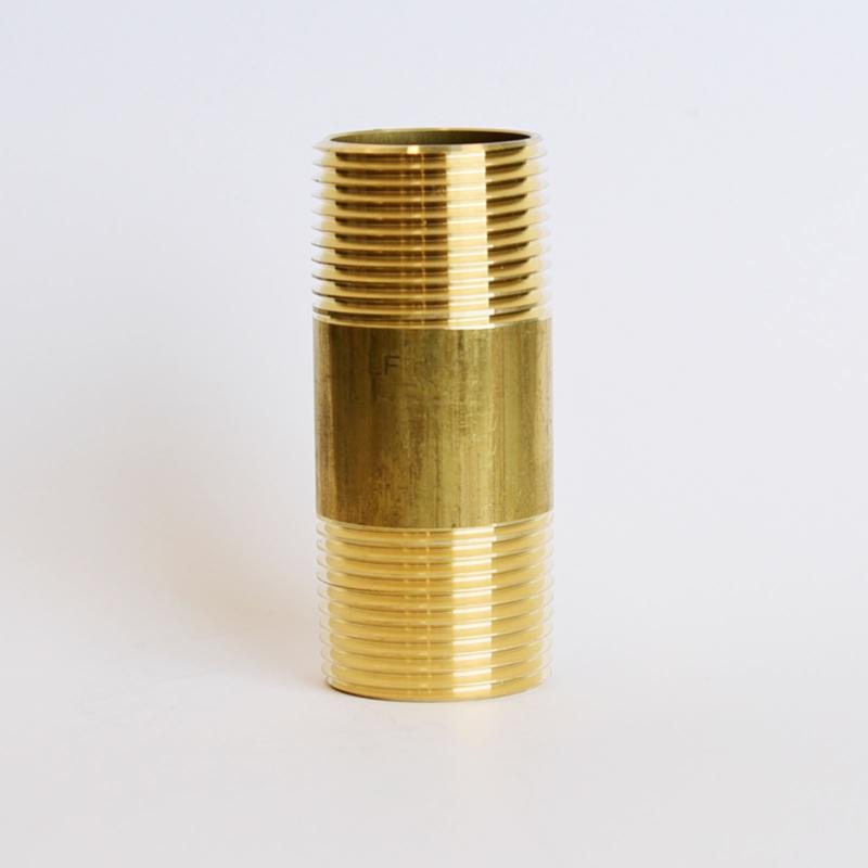 Homeplus+ 6jc126300201058 Nipple, Red Brass