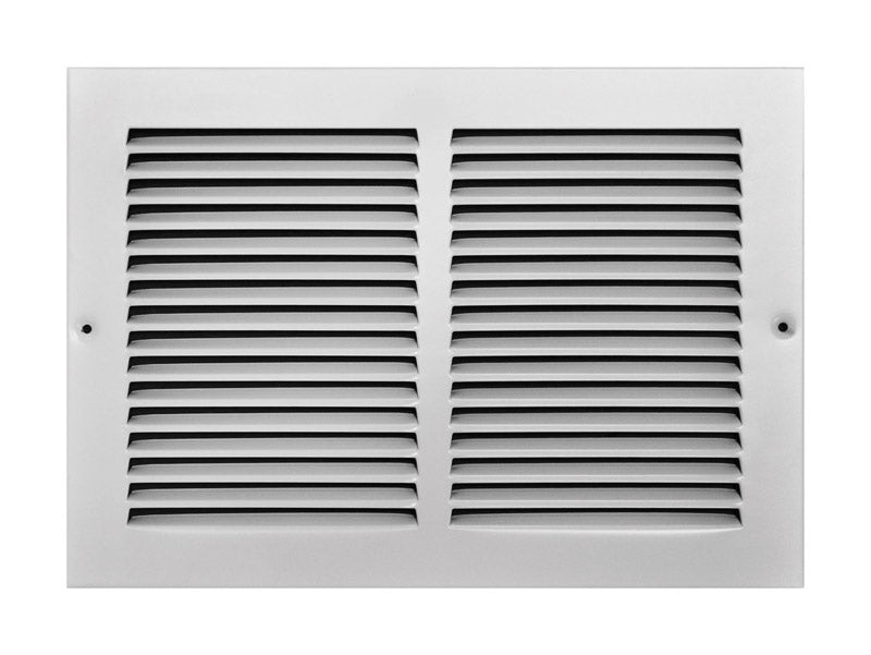 True Aire Return Air Grille 12 " X 8 " White Powder Coated (10-Pack)