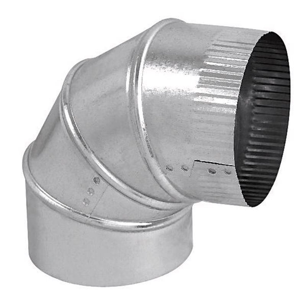 UNITED STATES HDW GV0288-C 5" 24GA Galvanized Adjustable Elbow