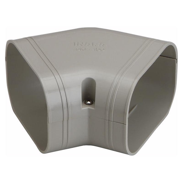 Slimduct Line Set Covers 5.25 in. W X 3 in. H Ivory 86132