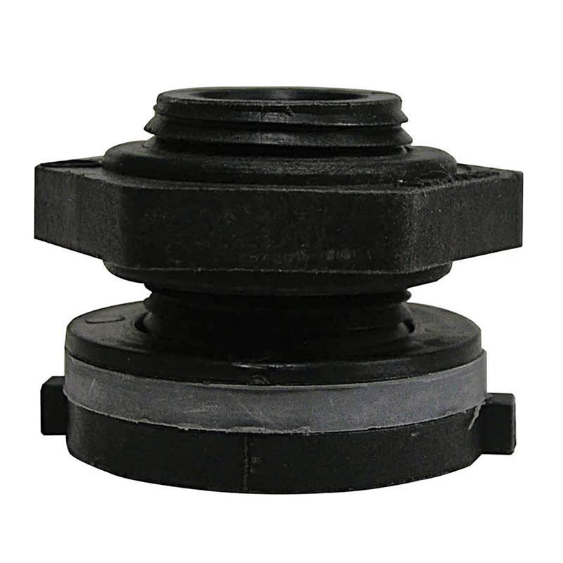Greenleaf TF100P-E Tank Fitting Poly FPT 1in, 1 Inch, Black