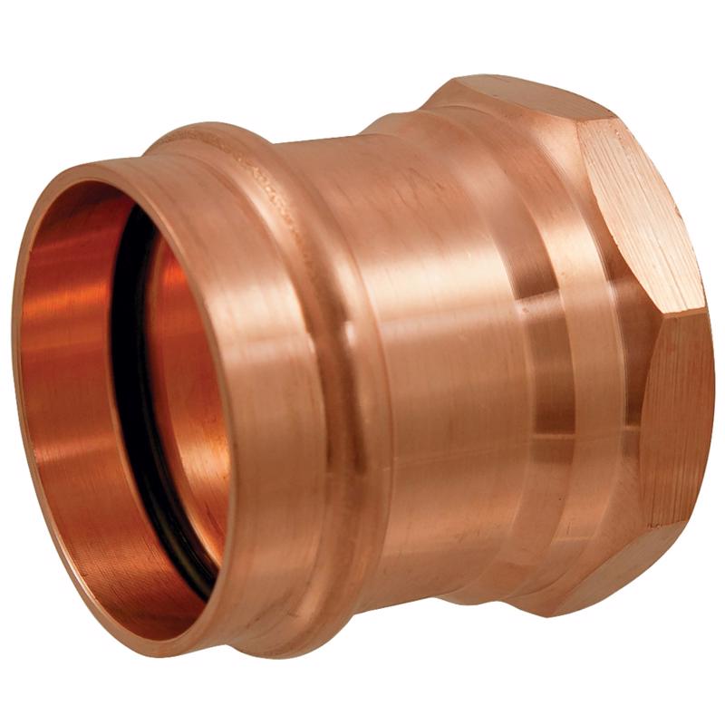 NIBCO 9025100PCI 335028 Press Female Adapter, 3/4" X 1/2"