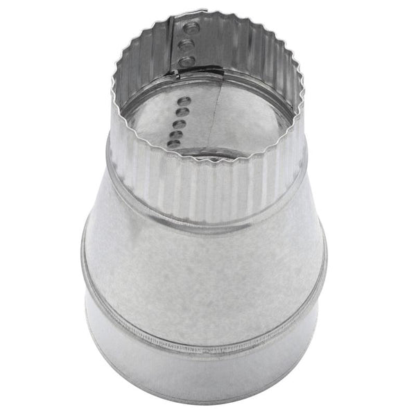 Imperial 24 Ga. 4 in. x 3 in. Galvanized Reducer - 1 Each GV1415