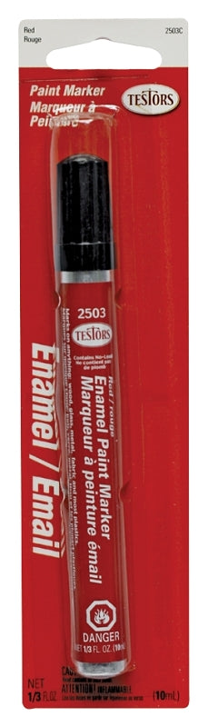 Testors Enamel Paint Marker-Gloss Red
