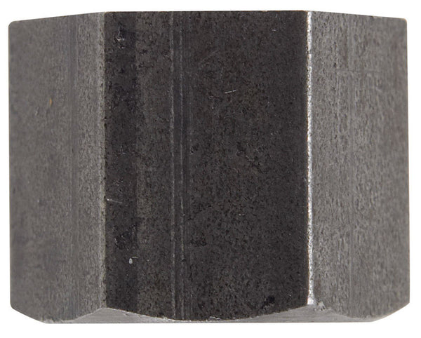 Creative Bath Billco 1/8 in. FPT 0.63 in. L Black Steel Hex Pipe Cap 753288000261 (5-Pack)