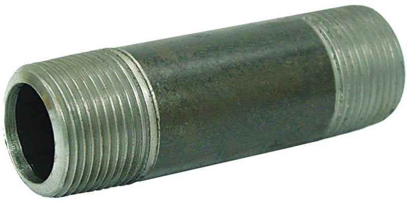 Anvil 8700136750, Steel Pipe Fitting, Close Nipple, 1/4'' NPT Male, 7/8'' Length, Black Finish