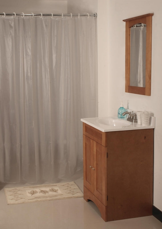 24/Pack Homebasix Sd-Mcp01-F3L Shower Curtain Vinyl First 70X72