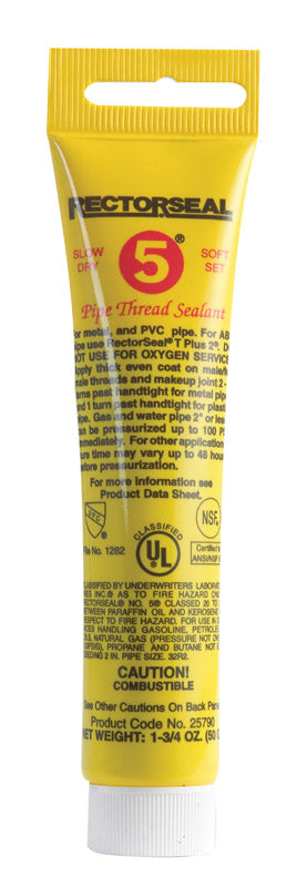 Rectorseal Yellow Pipe Thread Sealant 1.75 oz.