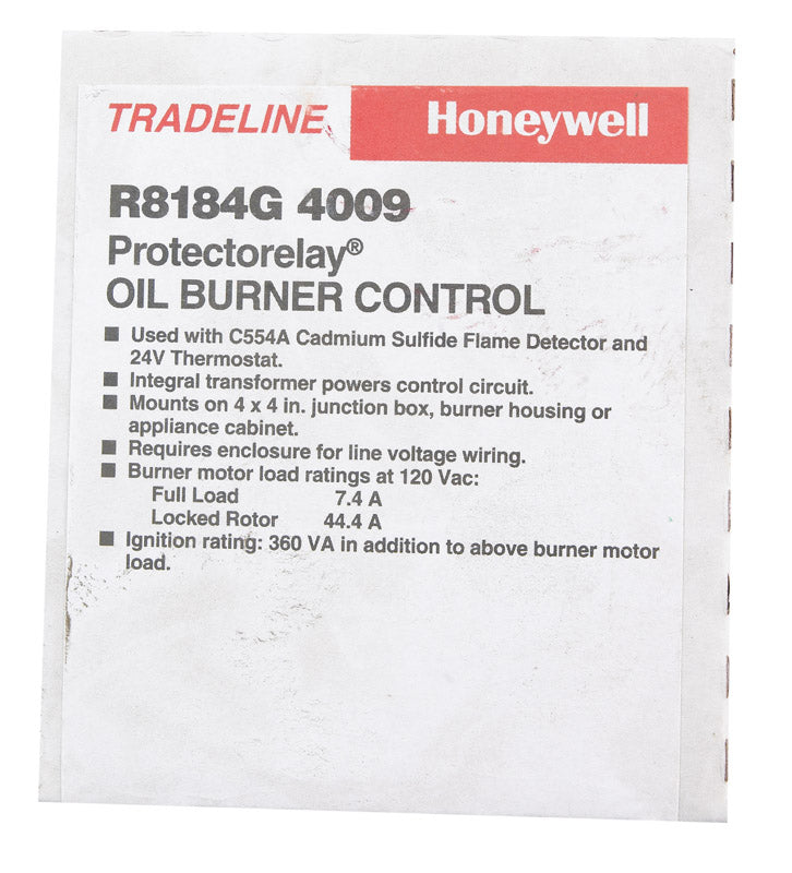 Honeywell 120 volt Oil Burner Control