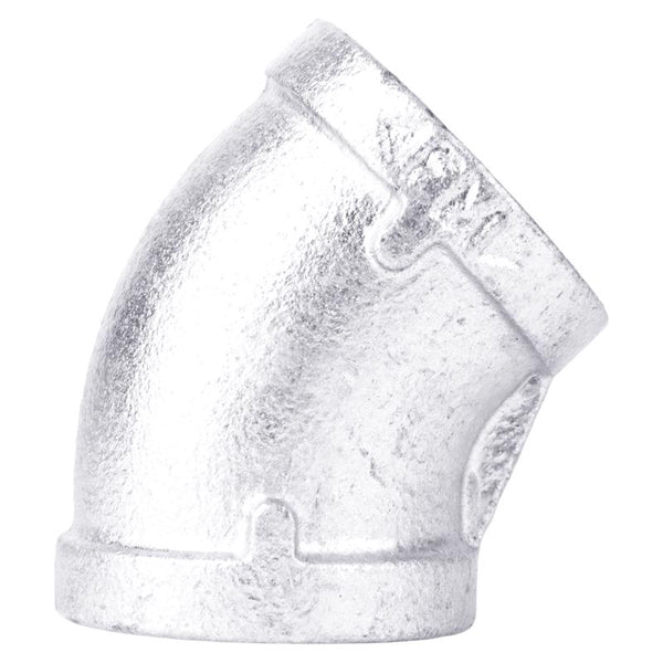 STZ Industries 1 in. FIP each X 1 in. D FIP Galvanized Malleable Iron 45 Degree Elbow 311UE45-1