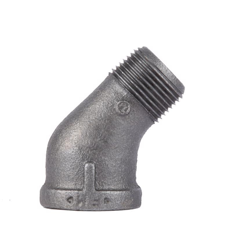 LDR Industries Street Elbow Finish: Black, Diameter: 0.5"