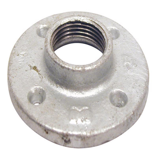 Stz Industries LDR 311 F-38 Galvanized Floor Flange, 3/8-Inch
