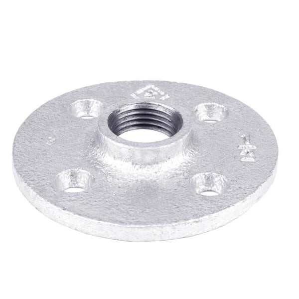 LDR 311 F-12 Galvanized Floor Flange, 1/2-Inch 311UPF-12