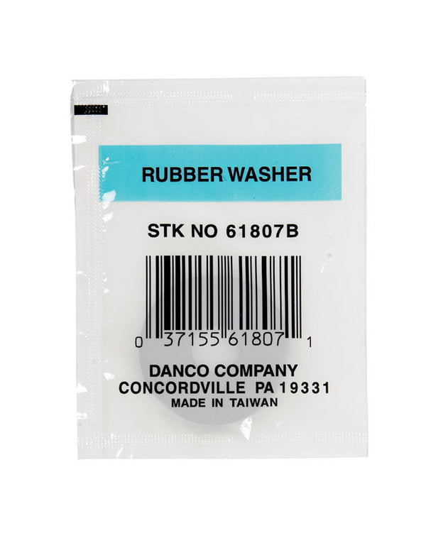Danco 61807 1-1/4" OD x 3/8" ID x 1/16" Wall, Rubber Faucet Washer, 1 per Bag 61807B
