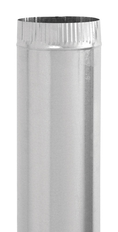Imperial Manufacturing Pipe 9" Dia. X 24" Galvanized 26 Ga Steel