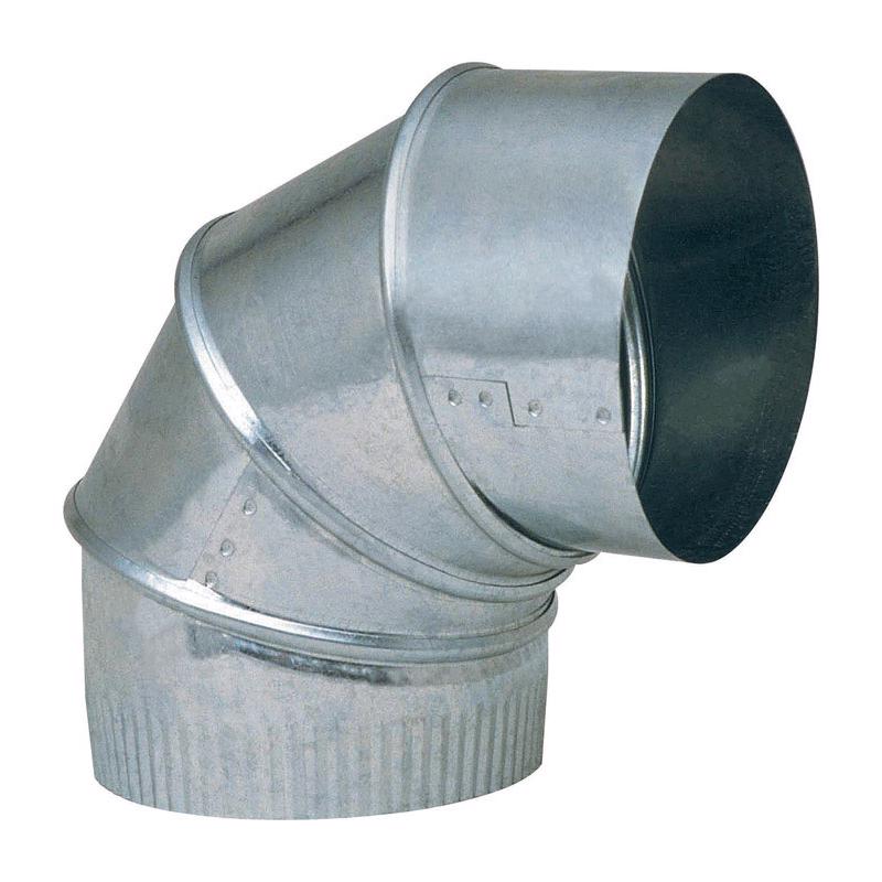 Imperial Manufacturing GIDDS-131469 3" Galvanized 90 Degree Adjustable Elbow 28 Gauge