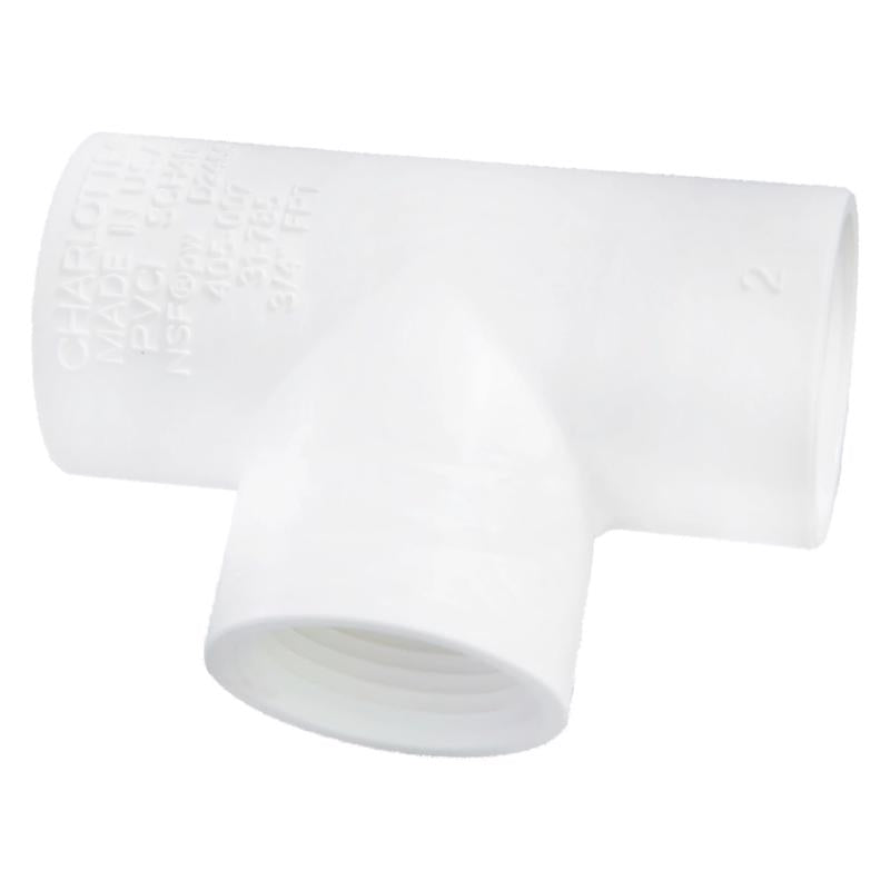 CHARLOTTE PIPE 3/4 SCH 40 TEE FPTXFPTXFPT PRESSURE (1 Unit Piece)