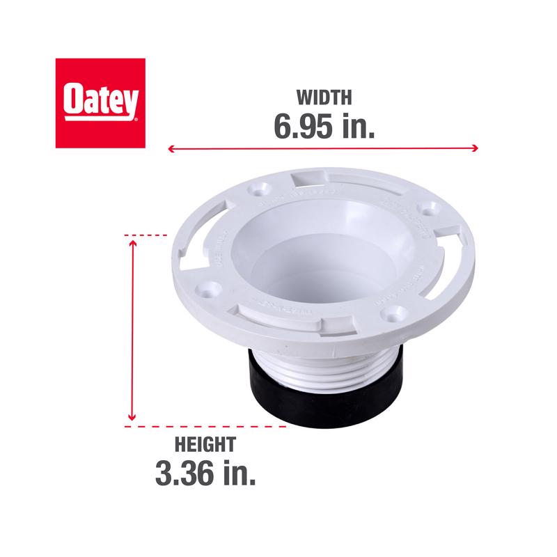 Oatey Flange 4 " Pvc Cast Iron