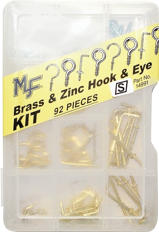 Midwest Fastener 14991 Hook and Eye Assortment Kit