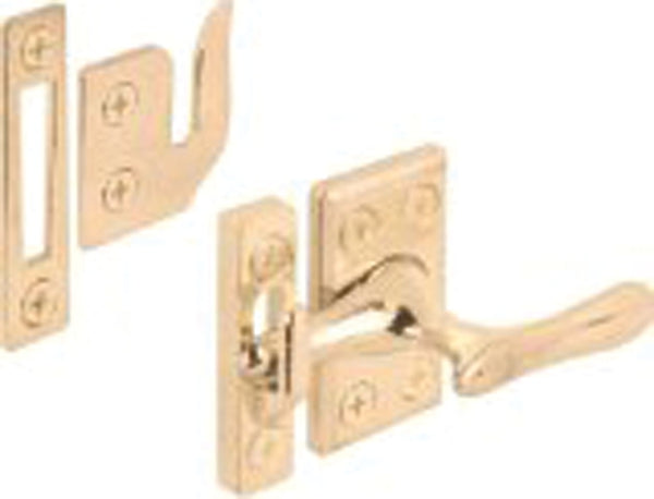 Prime-Line Products H 3553 Prime Line H-3553 Sash Lock, 1-7/8 in L, Die Cast Zinc, 1-7/8", Brass