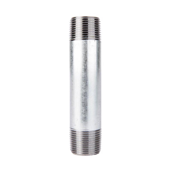LDR Industries Nipple Finish: Galvanized Steel, Size: 4.5" H x 0.38" W 309UP38X412