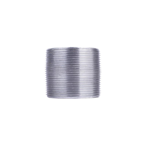 STZ Industries 1-1/2 in. MIP each X 1-1/2 in. D MIP Black Steel Close Nipple 300U112XCL