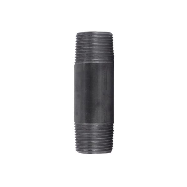 Stz Industries LDR Industries 300 2X4 Pipe Nipple, 2-Inch X 4-Inch, Black 300U2X4