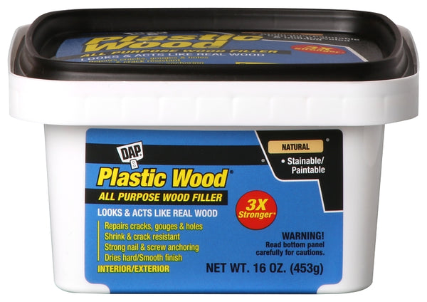 DAP Inc 16Oz Latex Plastic Wood Filler Inc 00529 16Oz Latex Plastic Wood Filler