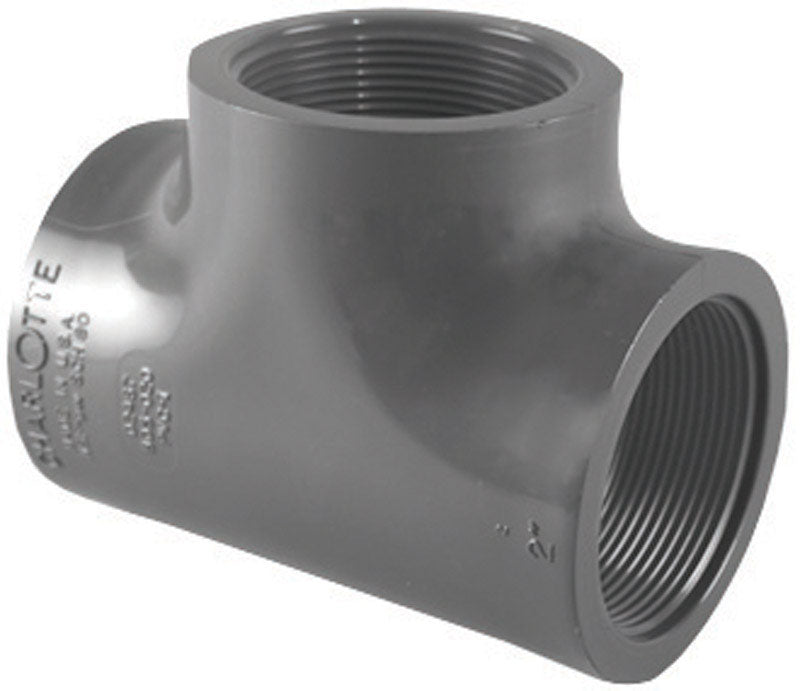 CHARLOTTE PIPE & FOUNDRY PVC 08402 1200HA 3/4'' PVC Sch80 T x T x T Tee