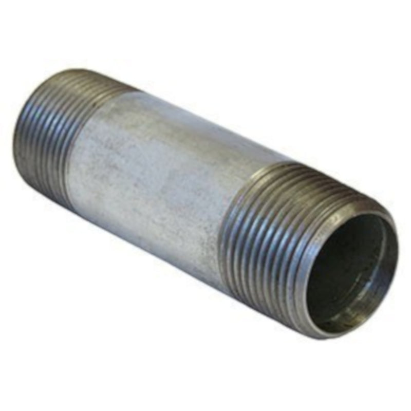 Anvil 8700147559, Steel Pipe Fitting, Nipple, 1/4'' NPT Male x 1-1/2'' Length, Galvanized Finish