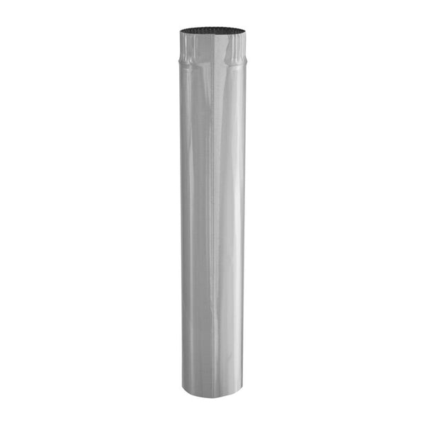 Imperial Manufacturing 4 in. Dia. x 24 in. L Galvanized Steel Furnace Pipe GV0356 (10-Pack)