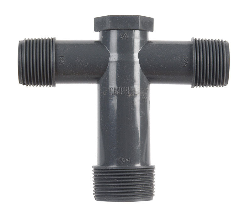 TANK CROSS SHORT PVC 1 by CAMPBELL MfrPartNo RPTC54