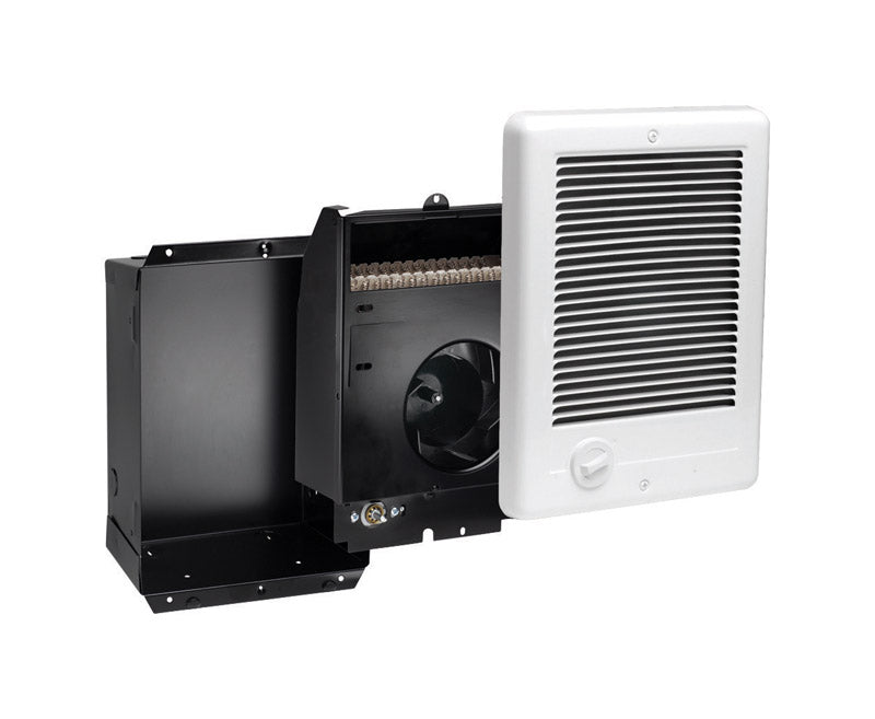 Cadet Com-Pak Electric Wall Heater Complete Unit with Thermostat (Model: CSC101TW, Part: 67508), 3412 BTU, 120 Volt, 1000 Watt, White