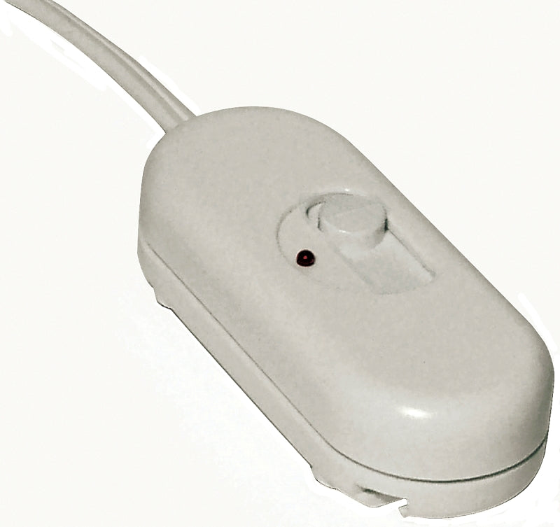 AmerTac 4010W Westek Indoor Plug In Table Top 300W Dimmer Slide, White