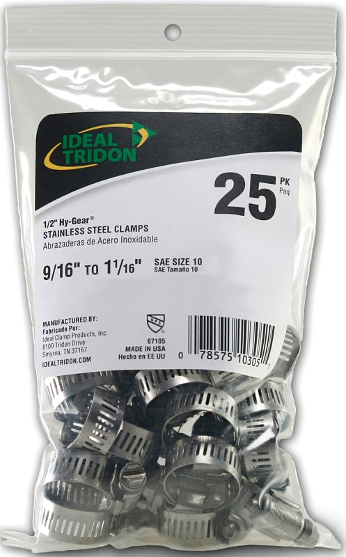 Tridon Clamp Hose Nic-Ss 1/2-1-1/16in 6710550