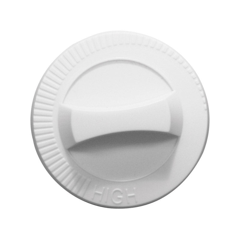 Cadet Com-Pak and Com-Pak Twin Series Thermostat Replacement Knob (Model: KNOB CS/CST, Part: 040004), White